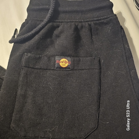 Hard Rock women's black jogger sweat pants. Size Small. - Picture 6 of 6